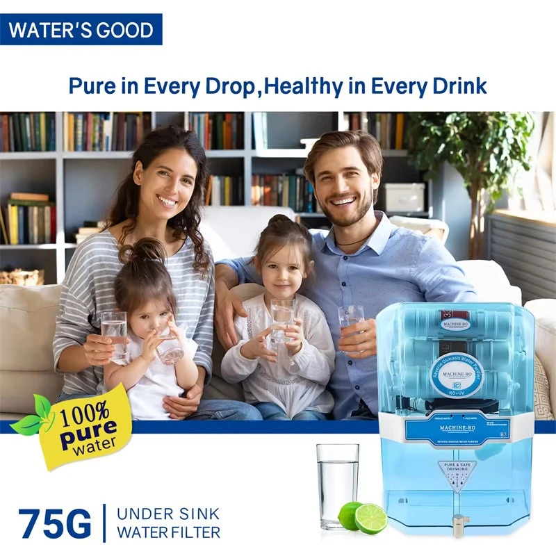 75gpd 100gpd 6 Stage RO Water Purifier 75gpd 100gpd 6 Stage RO Water Purifier